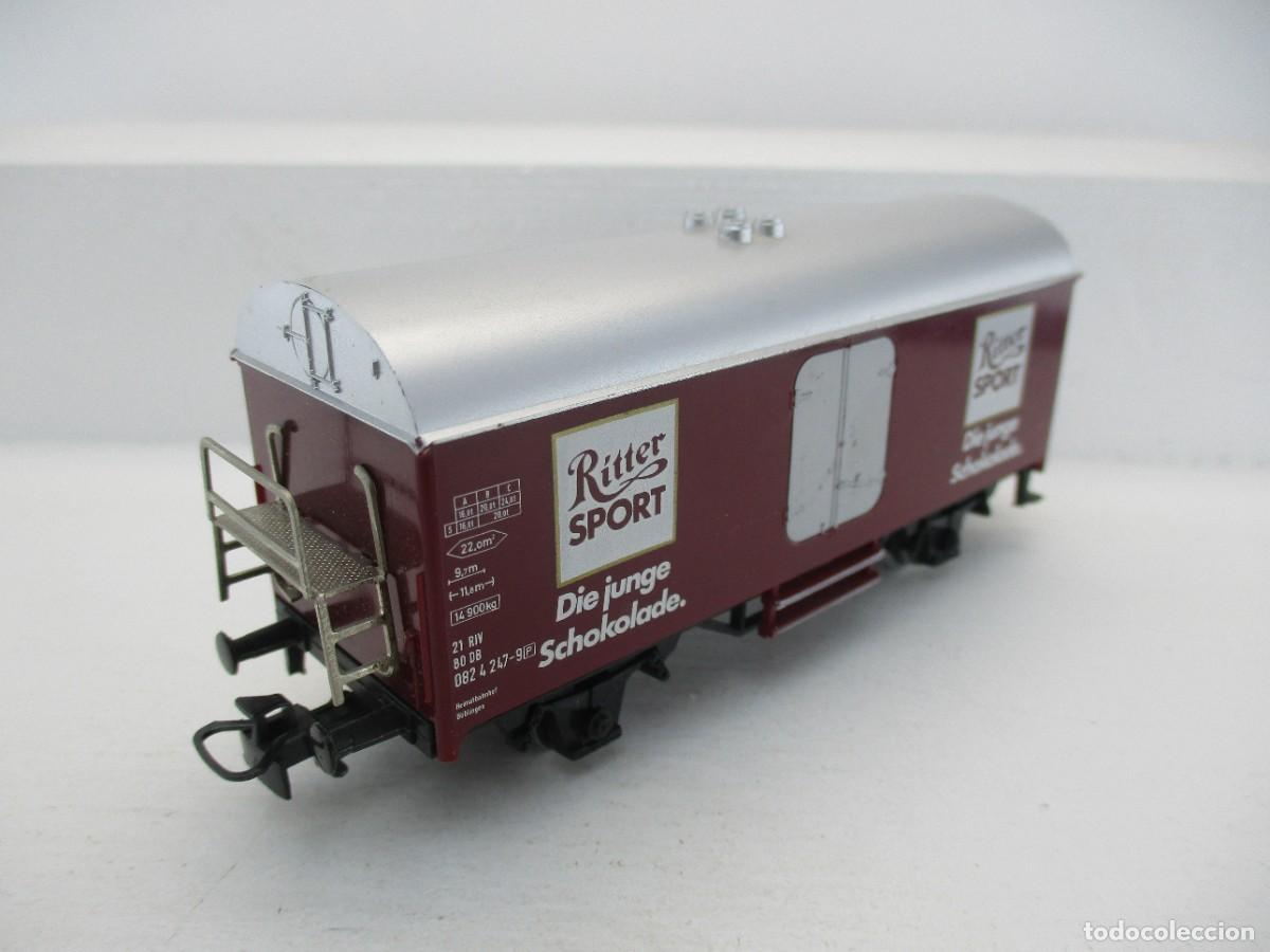 Trenes escala: VAGON MERCANCIA ESCALA HO REF BK - Foto 2