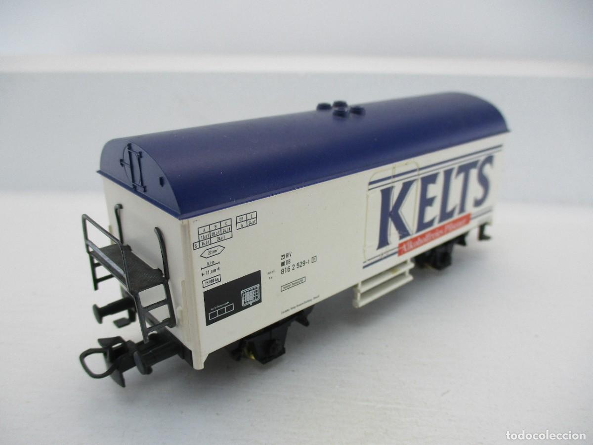 Trenes escala: VAGON MERCANCIA ESCALA HO REF BK
