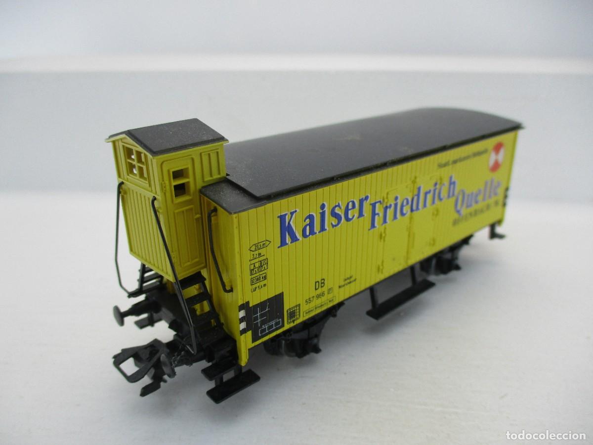 Trenes escala: VAGON MERCANCIA ESCALA HO REF BK