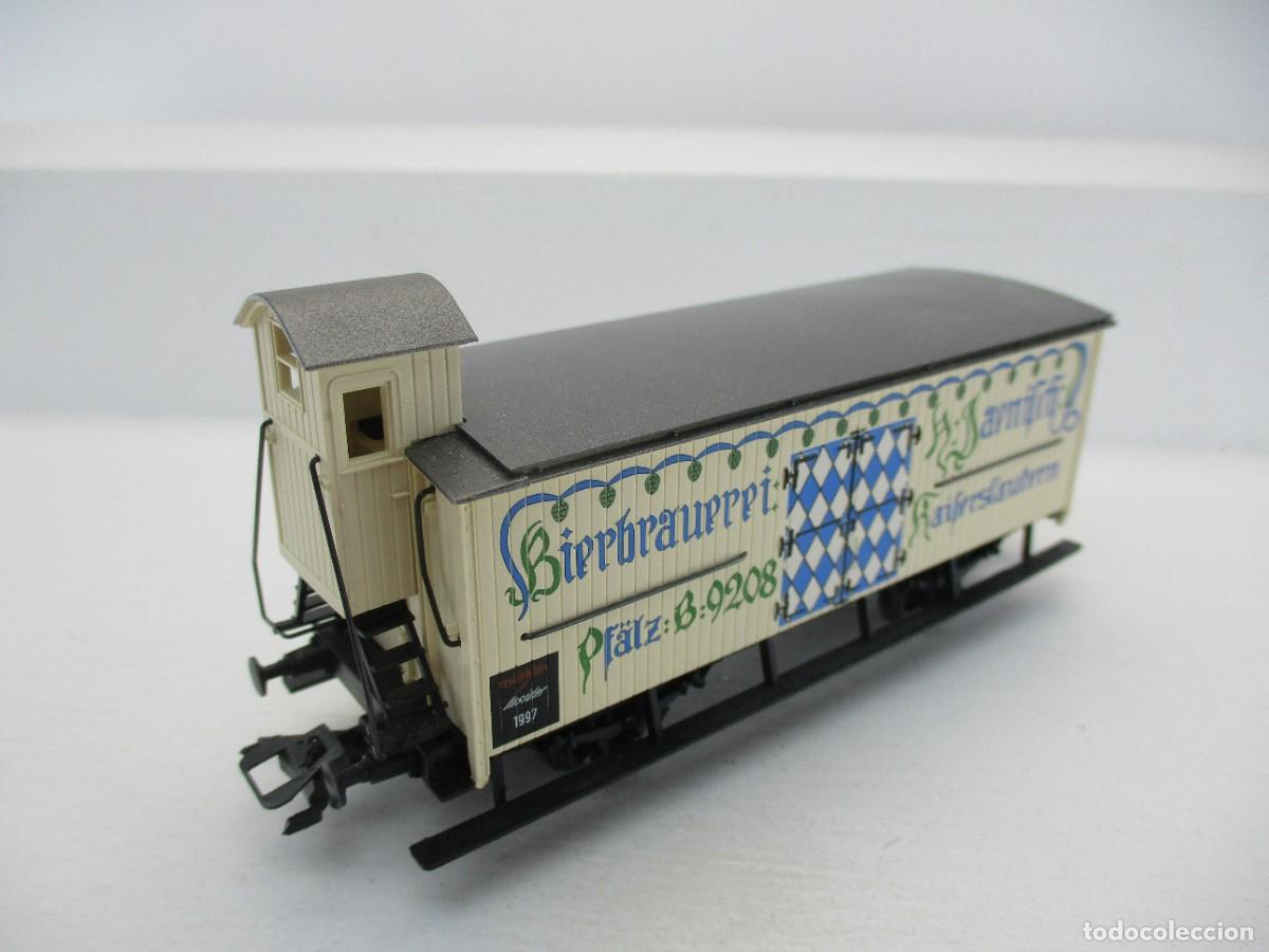 Trenes escala: VAGON MERCANCIA ESCALA HO REF BK