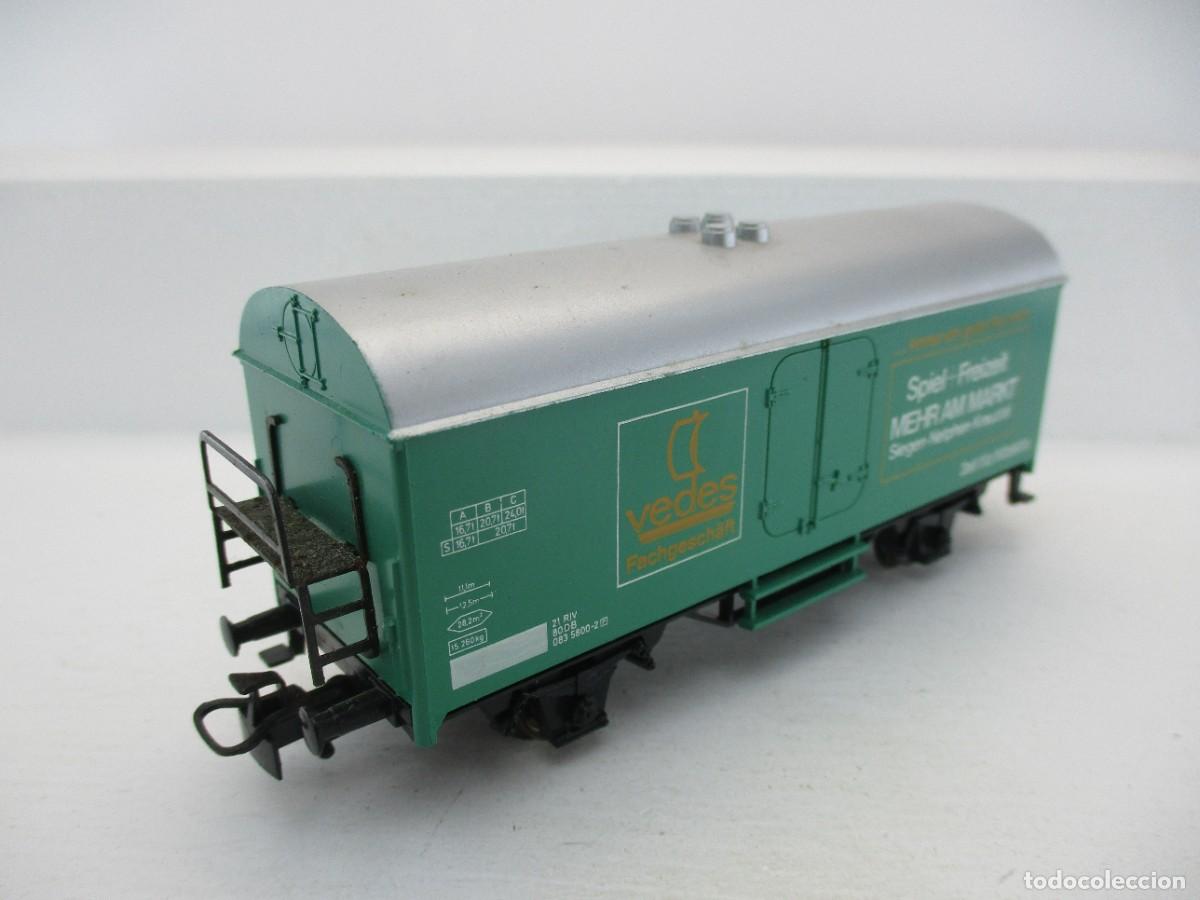 Trenes escala: VAGON MERCANCIA ESCALA HO REF BK