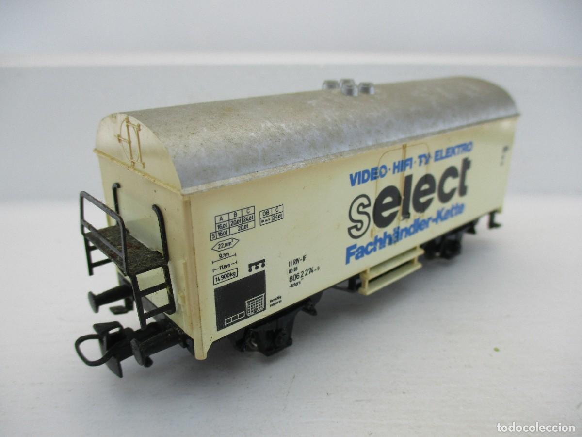 Trenes escala: VAGON MERCANCIA ESCALA HO REF BM - Foto 2