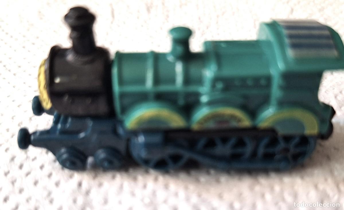 Trenes escala: TREN ESCALA MINI - MAQUINA TREN PLASTICO - A&Ntilde;OS 80 - BUEN ESTADO