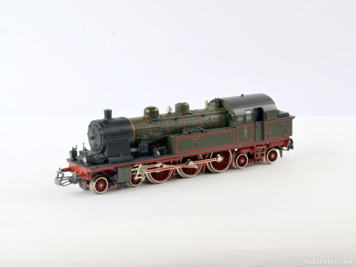 Trenes escala: M&auml;rklin Escala H0 3109 Locomotora de Vapor T18 K.P.E.V con Caja