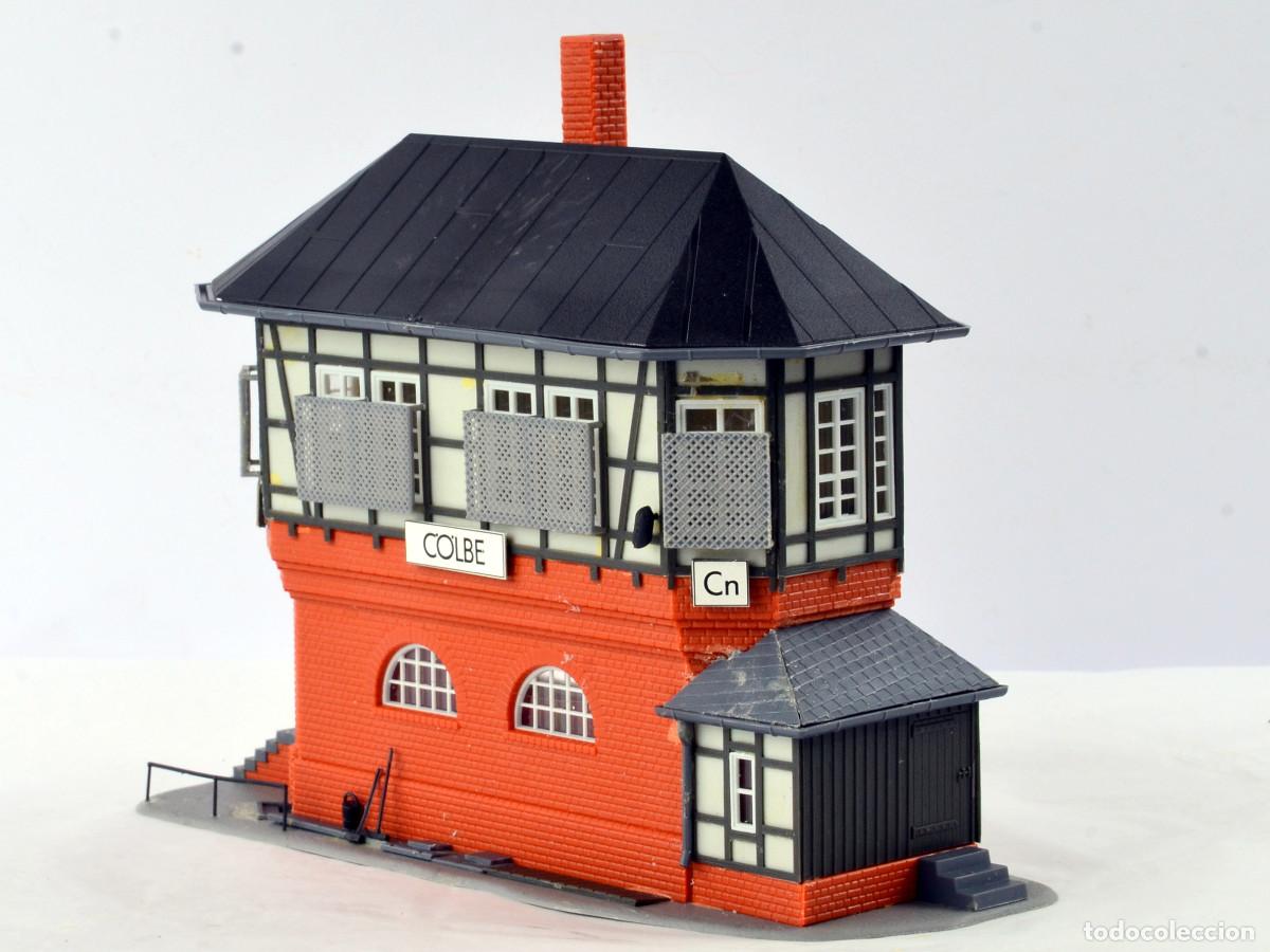 Trenes escala: Kibri Edificios Escala H0 Torre de Se&ntilde;alizaci&oacute;n C&ouml;lbe - Foto 3