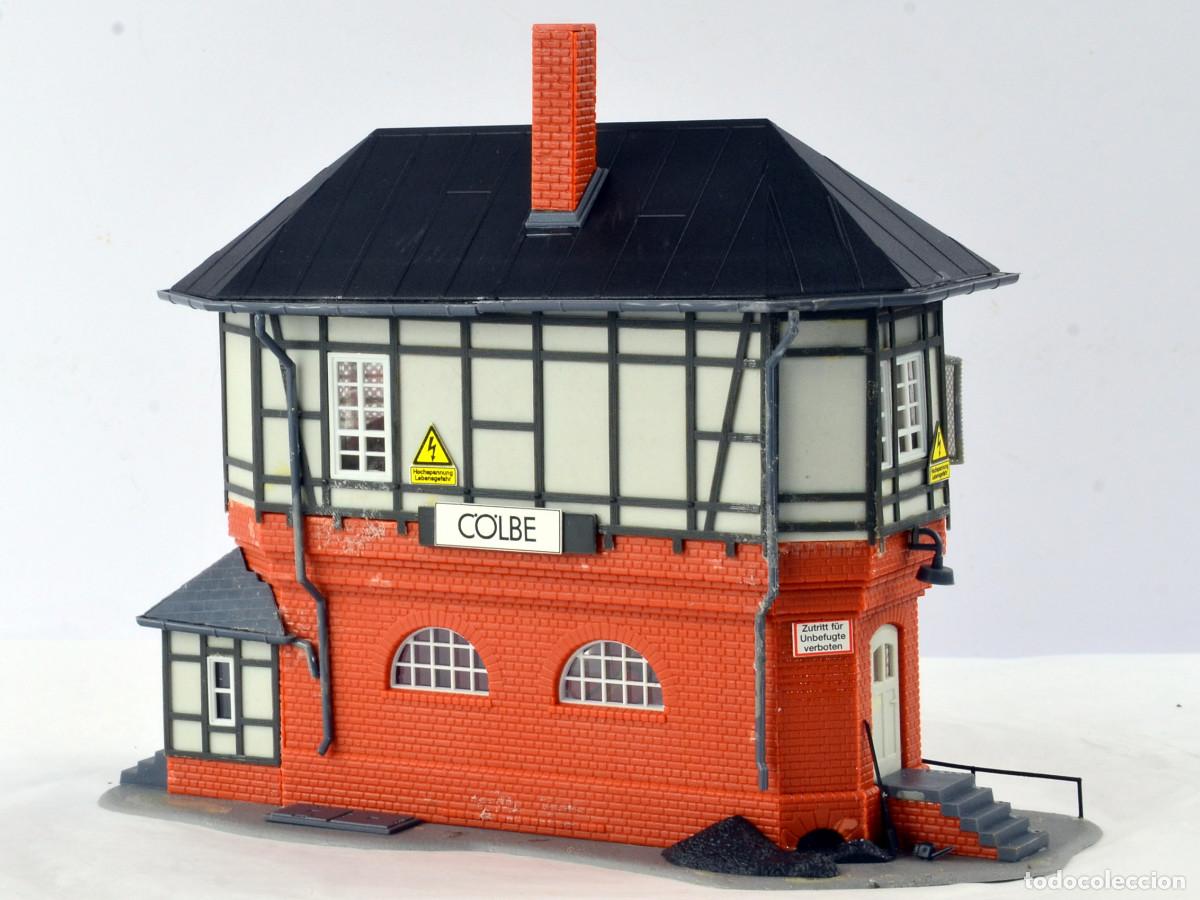 Trenes escala: Kibri Edificios Escala H0 Torre de Se&ntilde;alizaci&oacute;n C&ouml;lbe - Foto 4