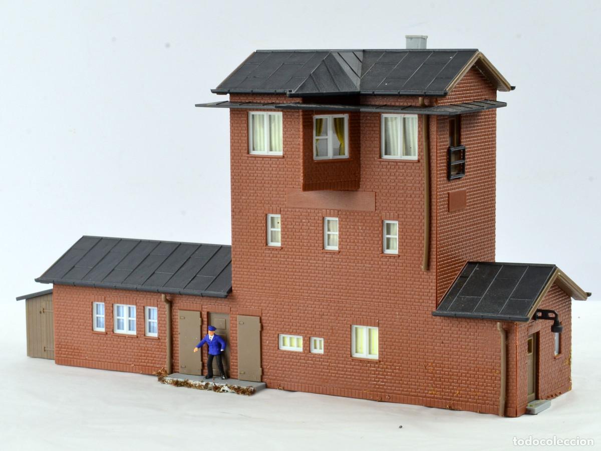 Trenes escala: Kibri Edificios Escala H0 Torre de Se&ntilde;alizaci&oacute;n Sindelfingen - Foto 3