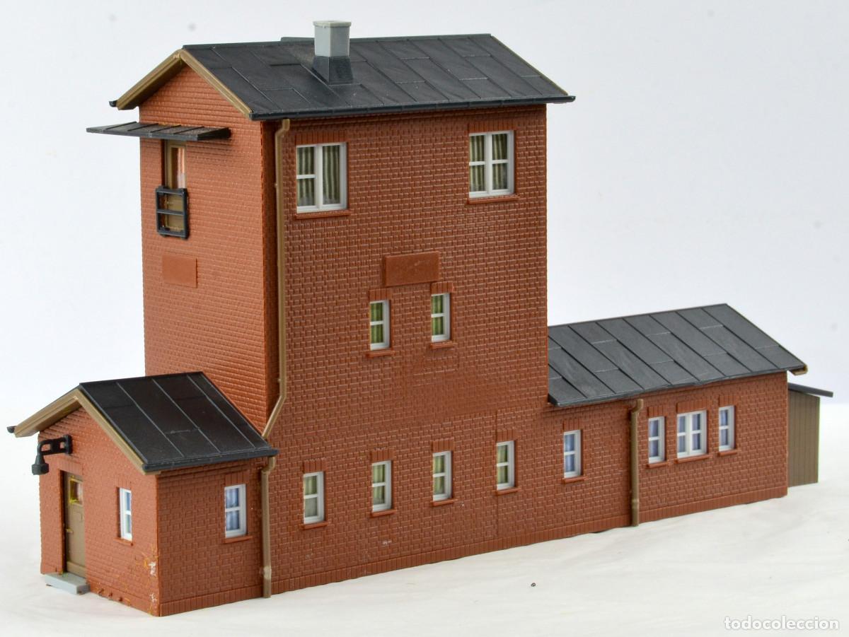 Trenes escala: Kibri Edificios Escala H0 Torre de Se&ntilde;alizaci&oacute;n Sindelfingen - Foto 4