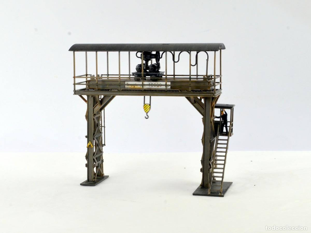 Trenes escala: Vollmer Edificios Escala H0 1:87 Gr&uacute;a P&oacute;rtico