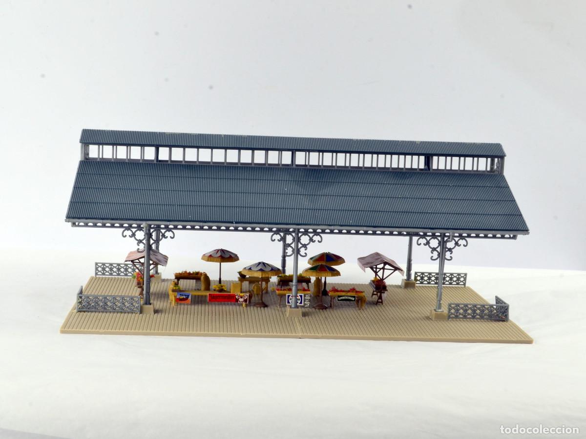 Trenes escala: Vollmer Edificios Escala H0 1:87 Mercado
