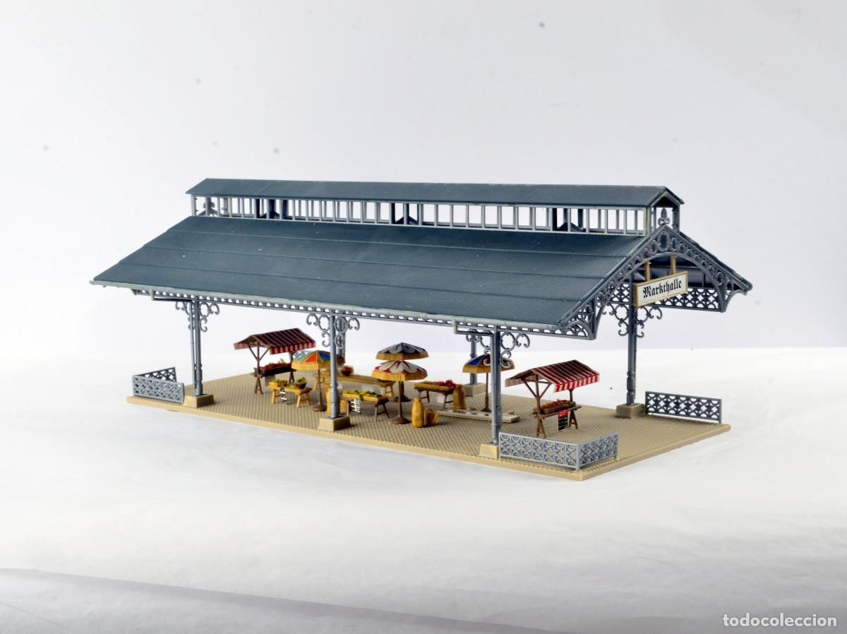 Trenes escala: Vollmer Edificios Escala H0 1:87 Mercado