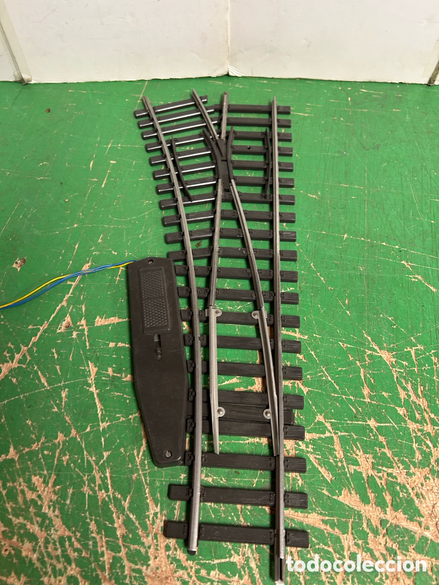 Trenes escala: MARKLIN CAMBIO ELECTRICO A IZQUIERDAS ESCALA 1