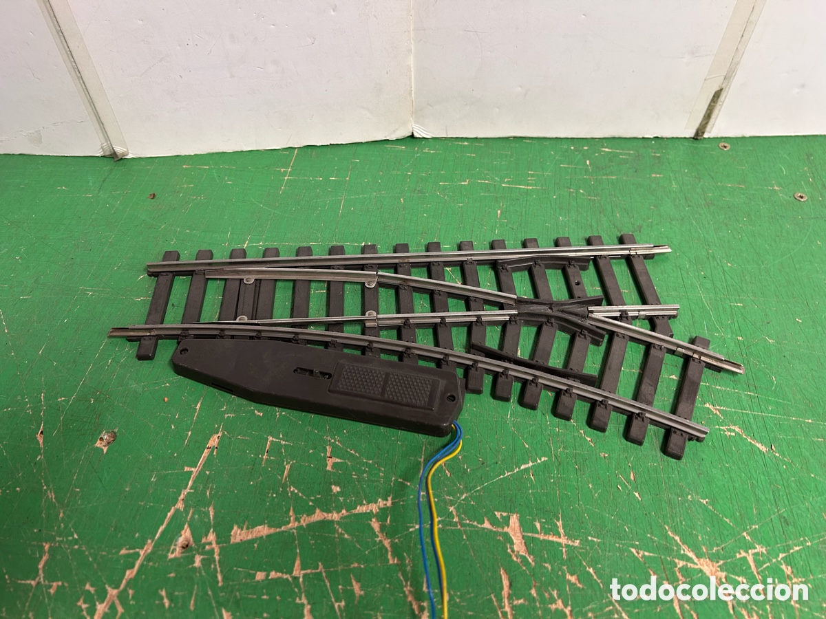Trenes escala: MARKLIN CAMBIO ELECTRICO A DERECHA ESCALA 1