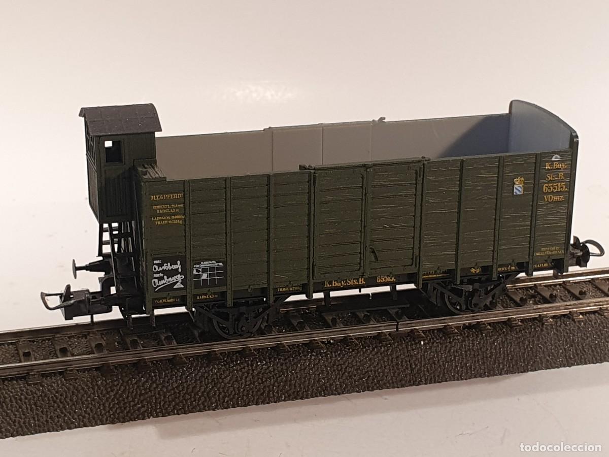 Trenes escala: TRIX escala h0 1/87 vag&oacute;n mercanc&iacute;as