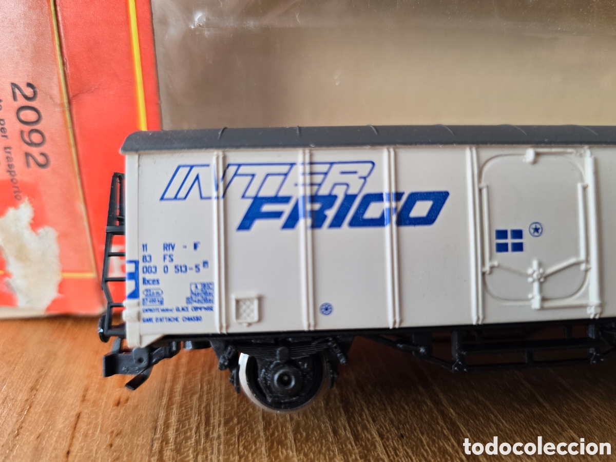 Trenes escala: Furg&oacute;n refrigerado Rivarossi H0 - Foto 7