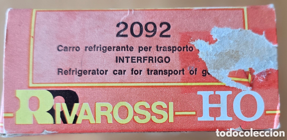 Trenes escala: Furg&oacute;n refrigerado Rivarossi H0 - Foto 8