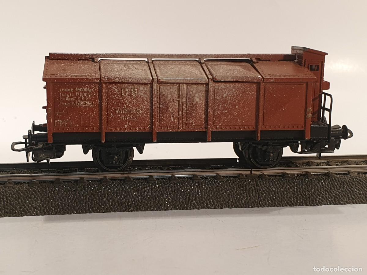 Trenes escala: TRIX escala h0 1/87 vag&oacute;n mercanc&iacute;as