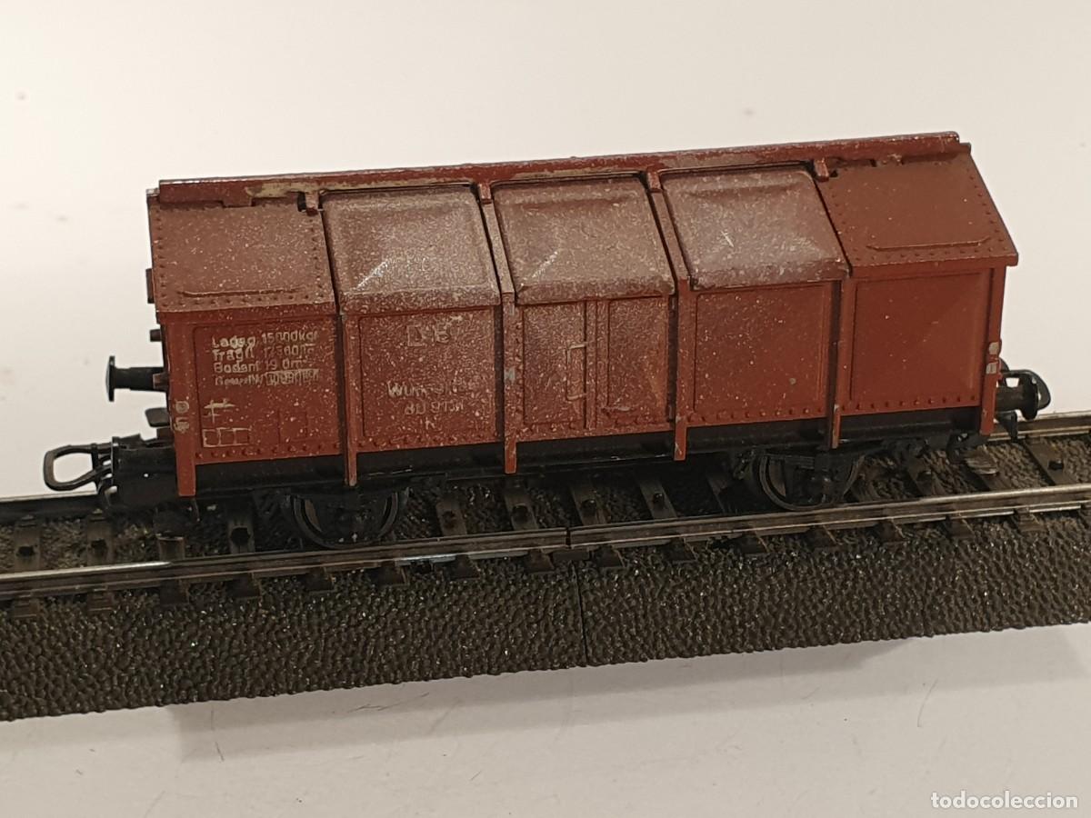 Trenes escala: TRIX escala h0 1/87 vag&oacute;n mercanc&iacute;as