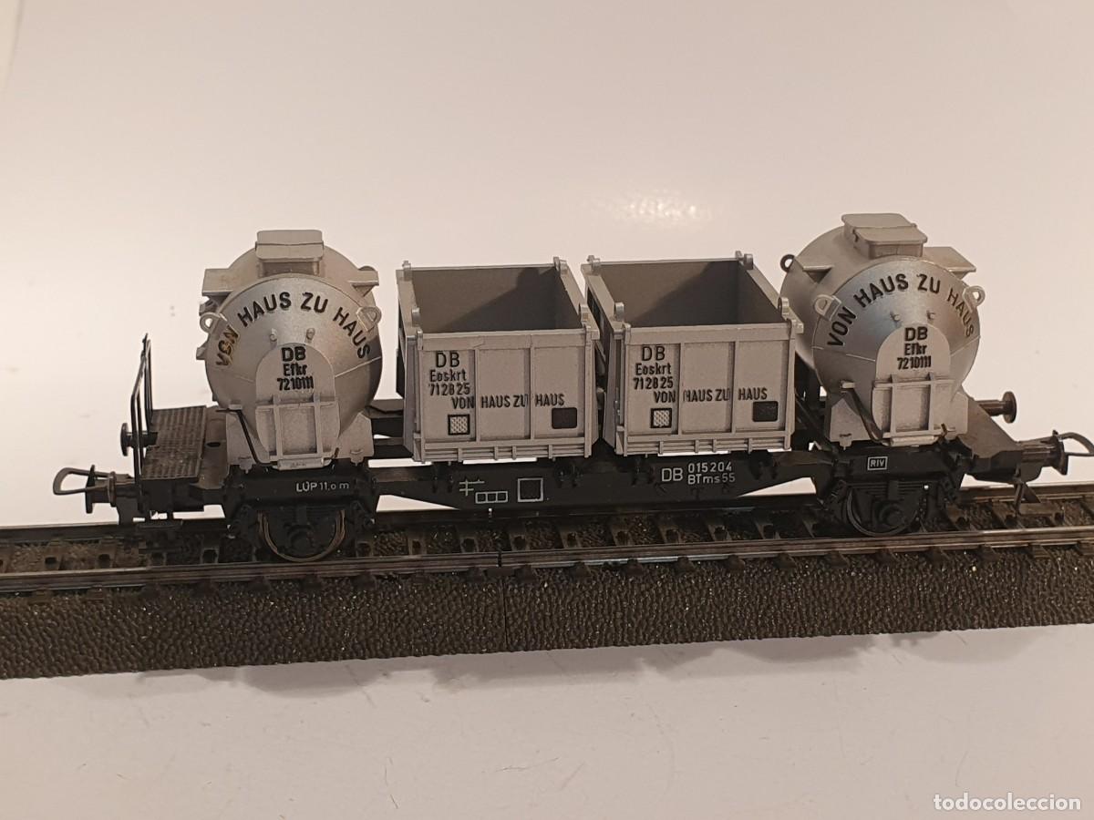 Trenes escala: TRIX escala h0 1/87 vag&oacute;n mercanc&iacute;as