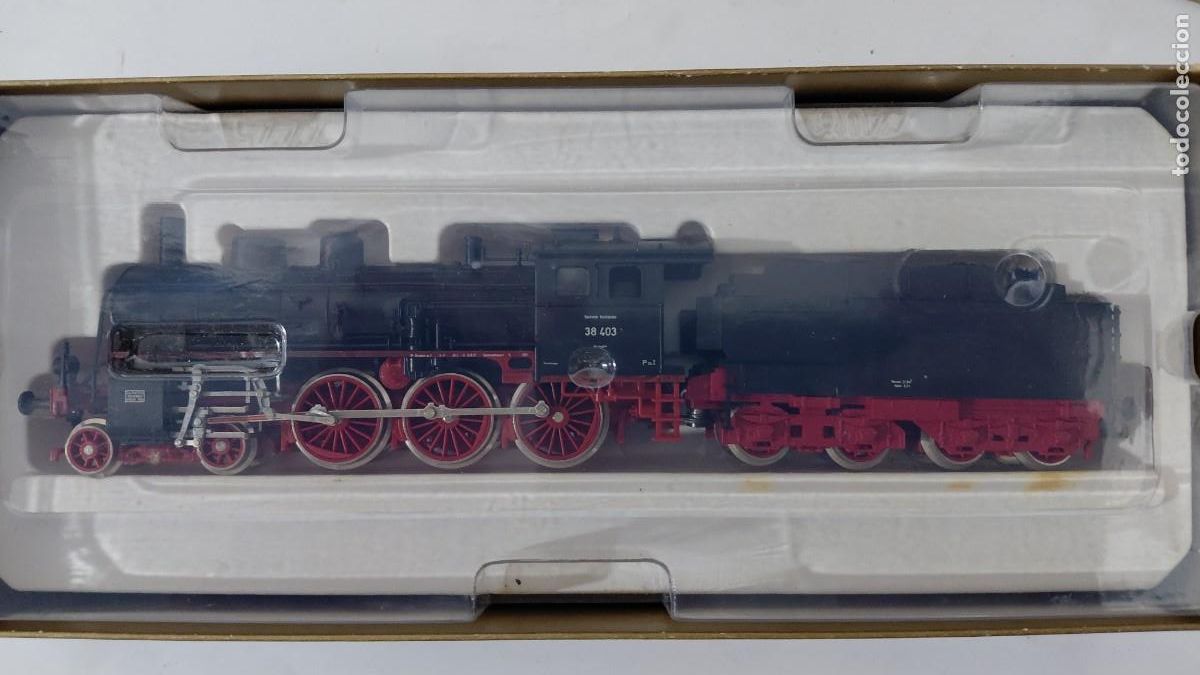 Trains &Eacute;chelle: Locomotora vapor TRIX DR BR 39 HO CC DC