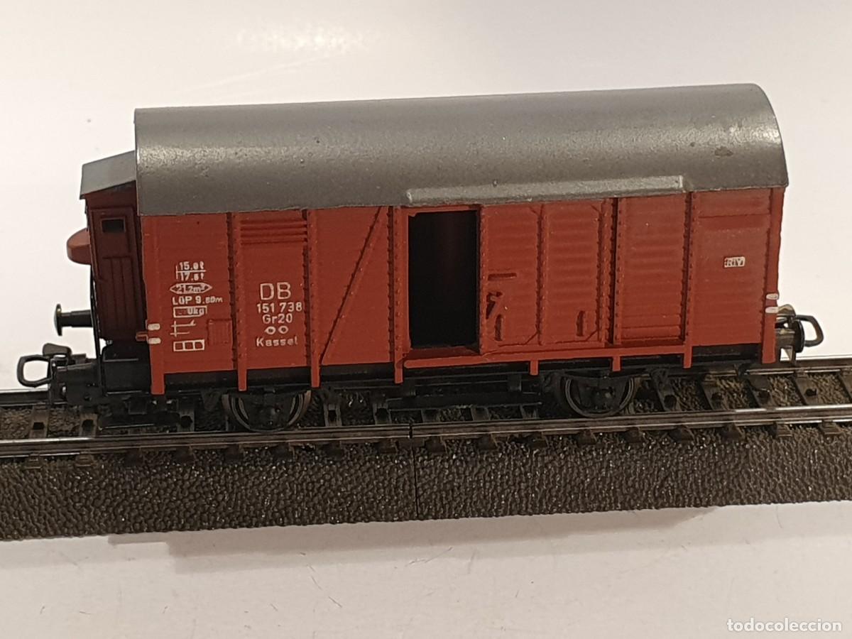 Trenes escala: TRIX escala h0 1/87 vag&oacute;n mercanc&iacute;as