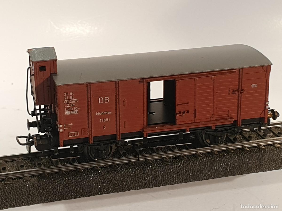 Trenes escala: TRIX escala h0 1/87 vag&oacute;n mercanc&iacute;as