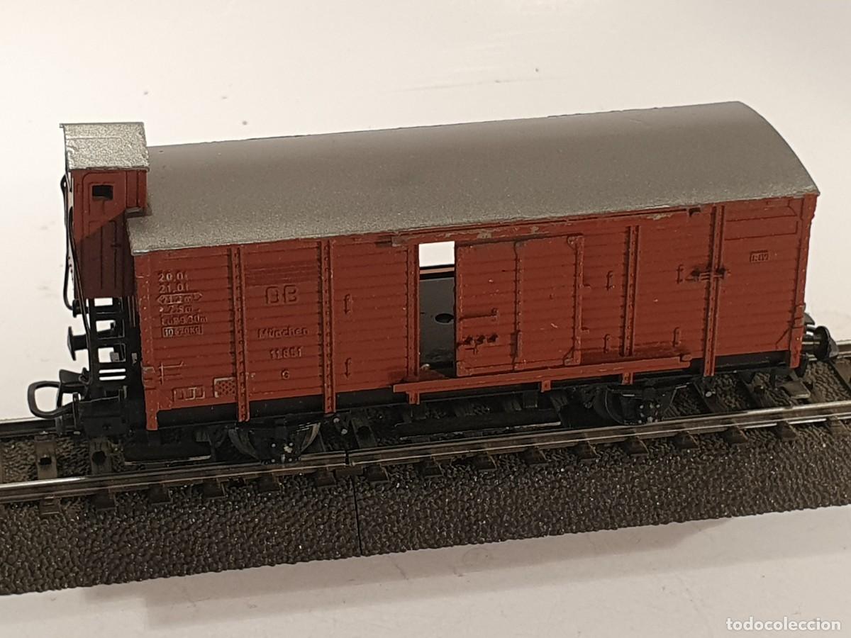Trenes escala: TRIX escala h0 1/87 vag&oacute;n mercanc&iacute;as