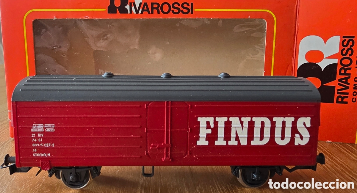Trenes escala: Vag&oacute;n refrigerado Rivarossi - Foto 2