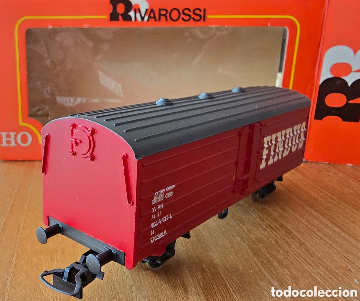 Trenes escala: Vag&oacute;n refrigerado Rivarossi - Foto 4