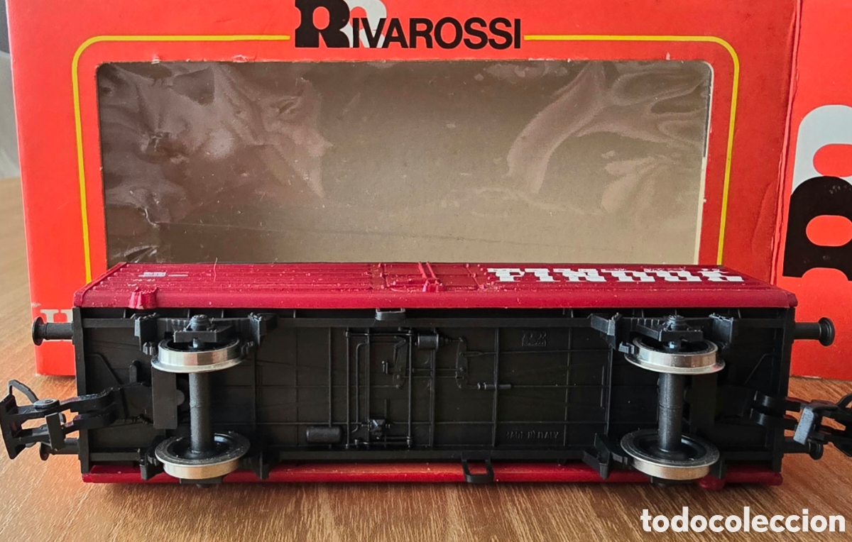 Trenes escala: Vag&oacute;n refrigerado Rivarossi - Foto 7