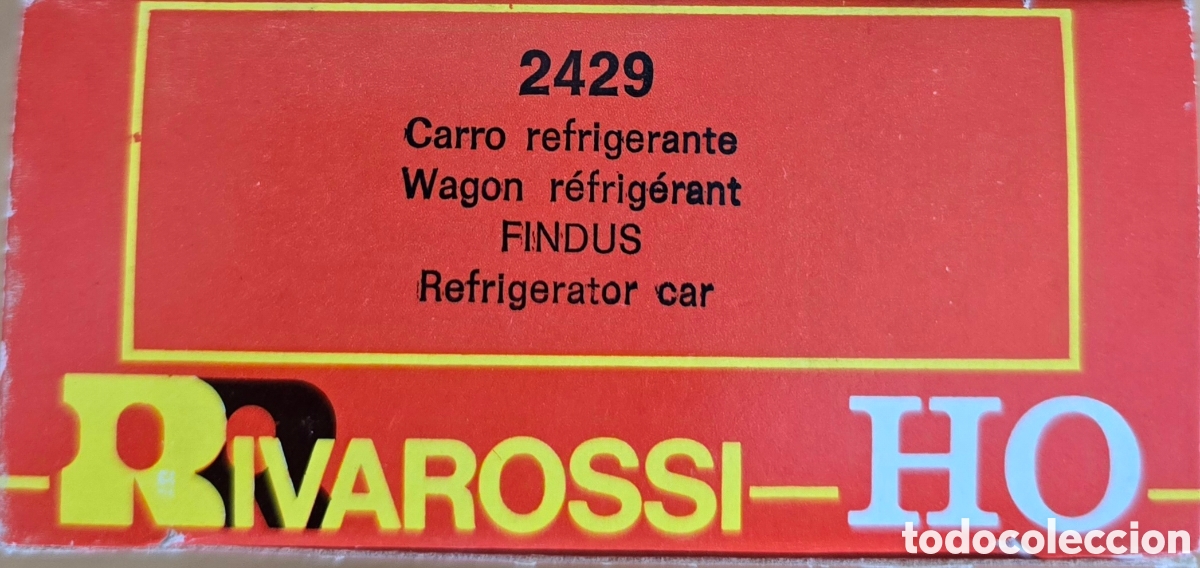 Trenes escala: Vag&oacute;n refrigerado Rivarossi - Foto 9