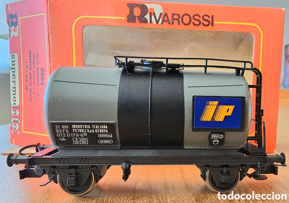 Trenes escala: Vag&oacute;n cuba Rivarossi H0 - Foto 2