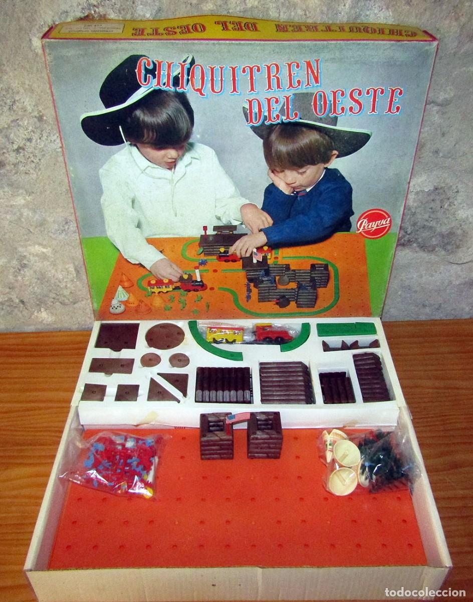 Trenes escala: ANTIGUO CHIQUITREN DEL OESTE DE PAYVA - NUEVO Y EN SU CAJA ORIGINAL - A&Ntilde;OS 70