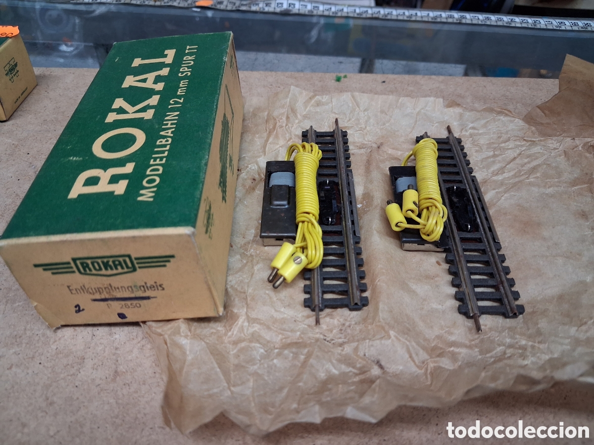 Trenes escala: Rokal 2850 par vias desenganchadora escala TT