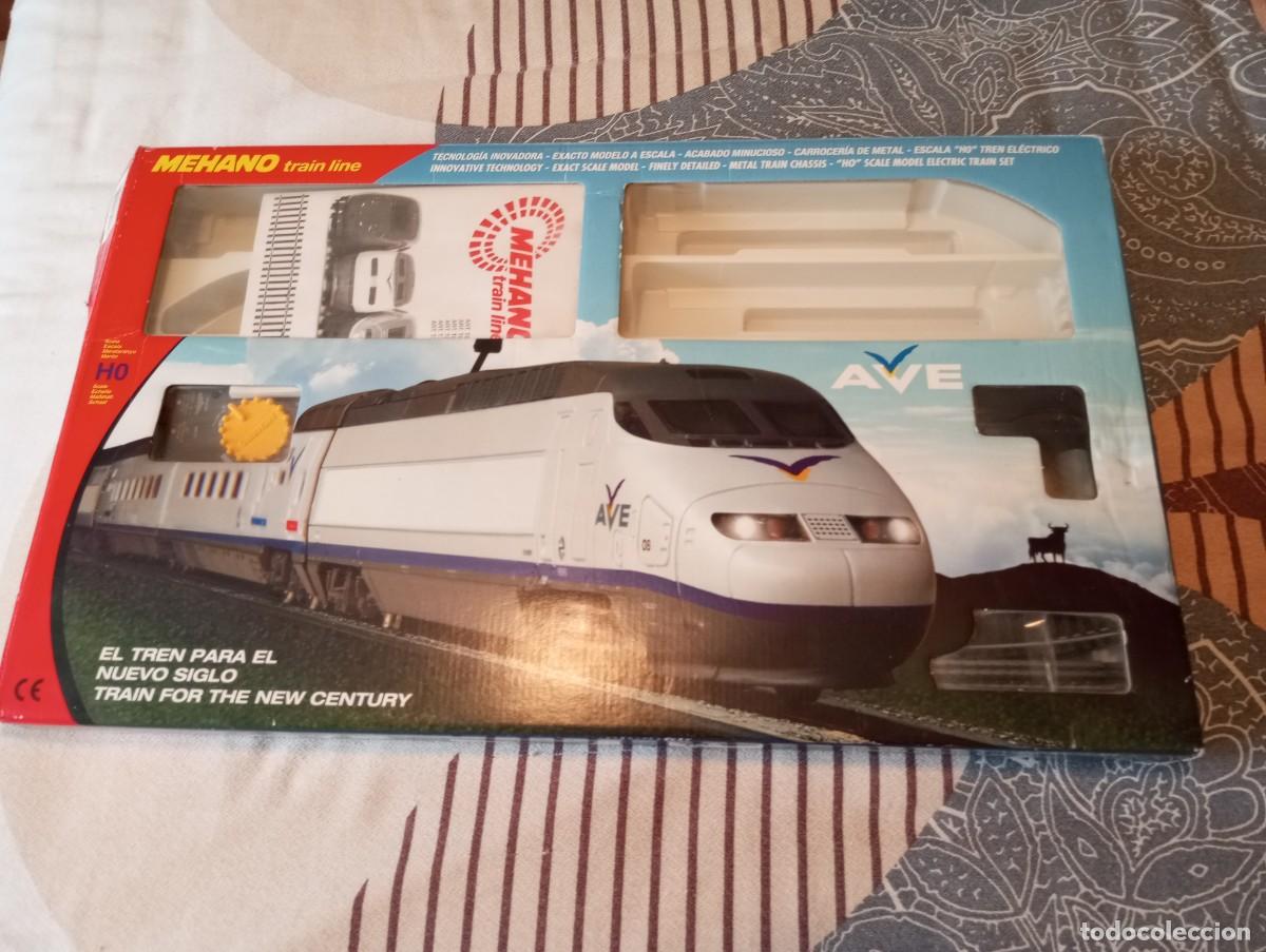 Trenes escala: tren de alta velocidad blanco en muy buen estado