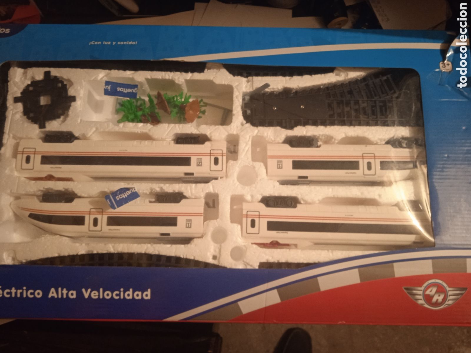 Trenes escala: TREN ELECTRICO ALTA VELOCIDAD CON LUZ Y SONIDO