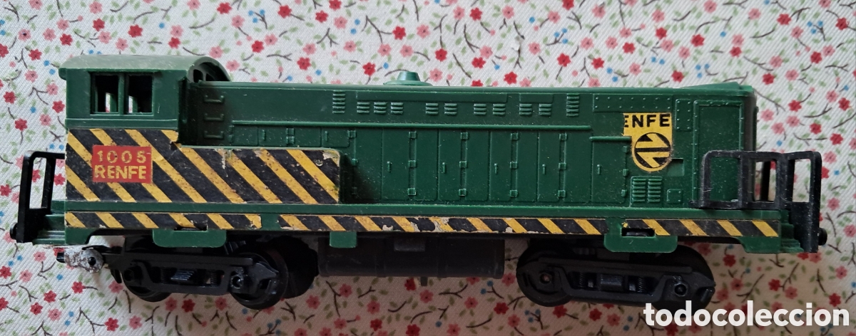 Trenes escala: Renfe. Locomotora de tren electrico Jyesa a&ntilde;os 80