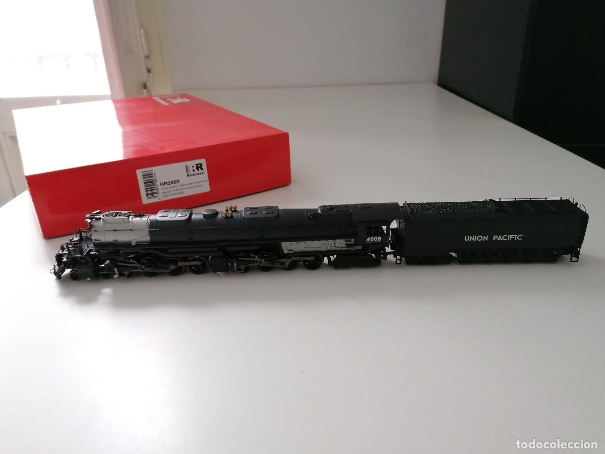 Trenes escala: Rivarossi H0 HR2469 Locomotora de Vapor 4008 Big Boy Sonido Nueva