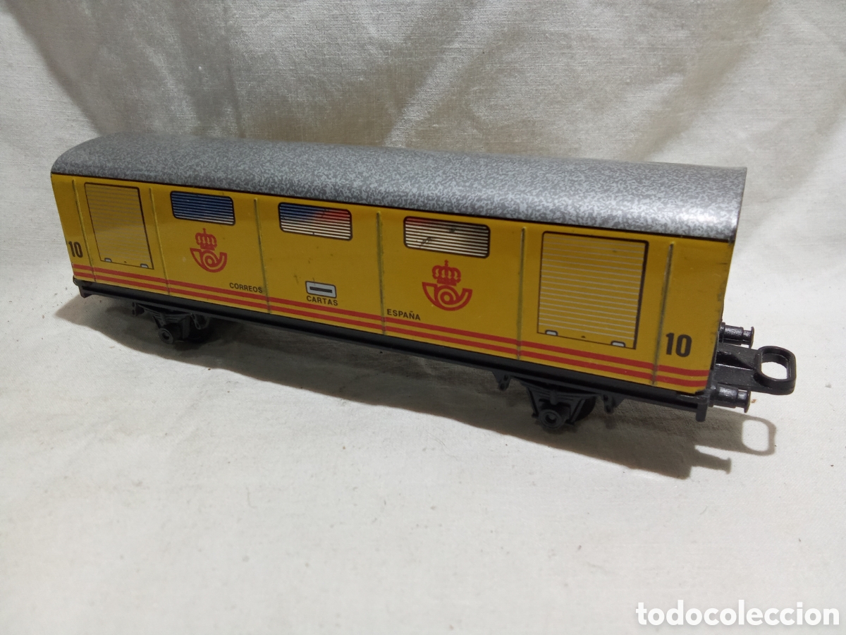 Trenes escala: VAG&Oacute;N DE CORREOS ESCALA H0 PEQUETREN