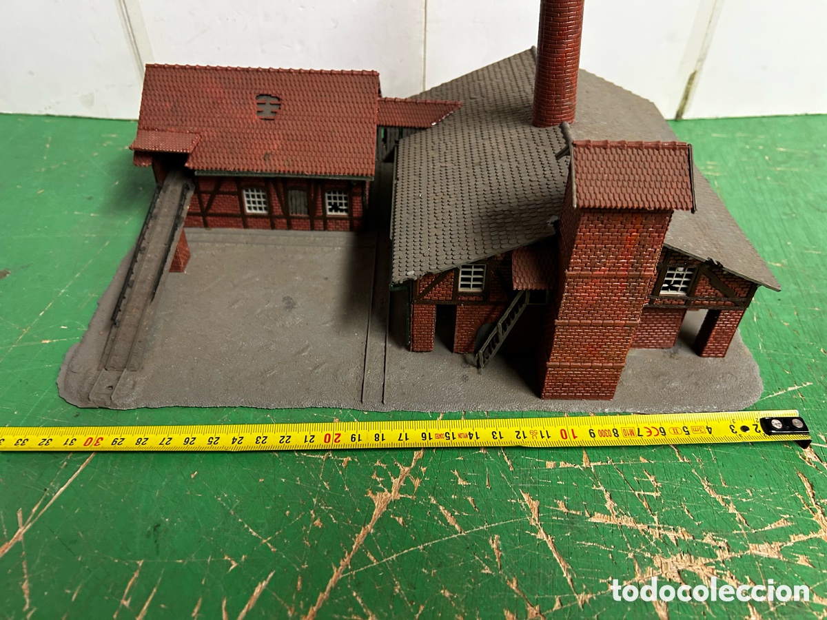 Trenes escala: AHM EDIFICO DE LADRILLOS ABANDONADOS ESCALA HO - Foto 2