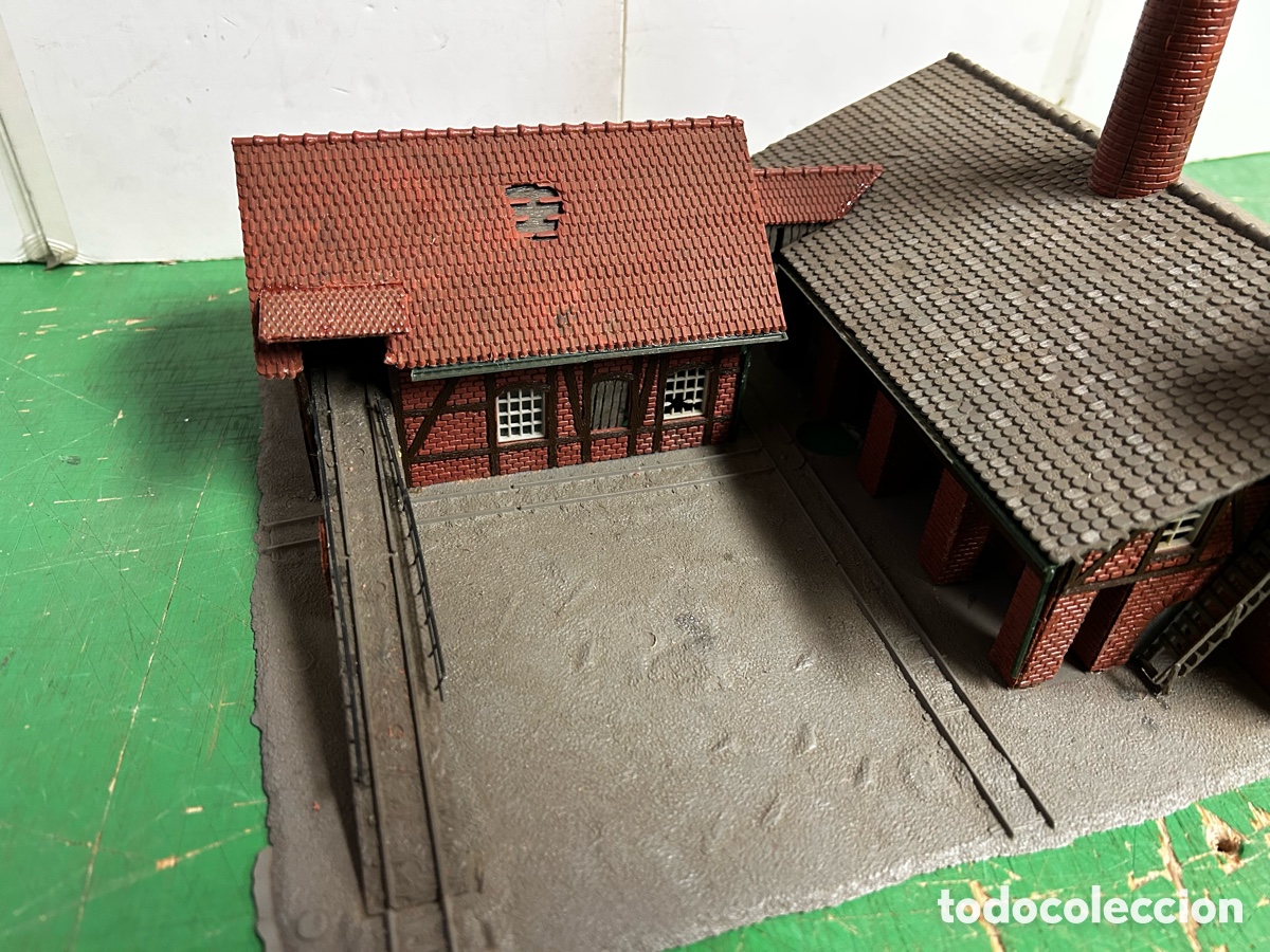 Trenes escala: AHM EDIFICO DE LADRILLOS ABANDONADOS ESCALA HO - Foto 3