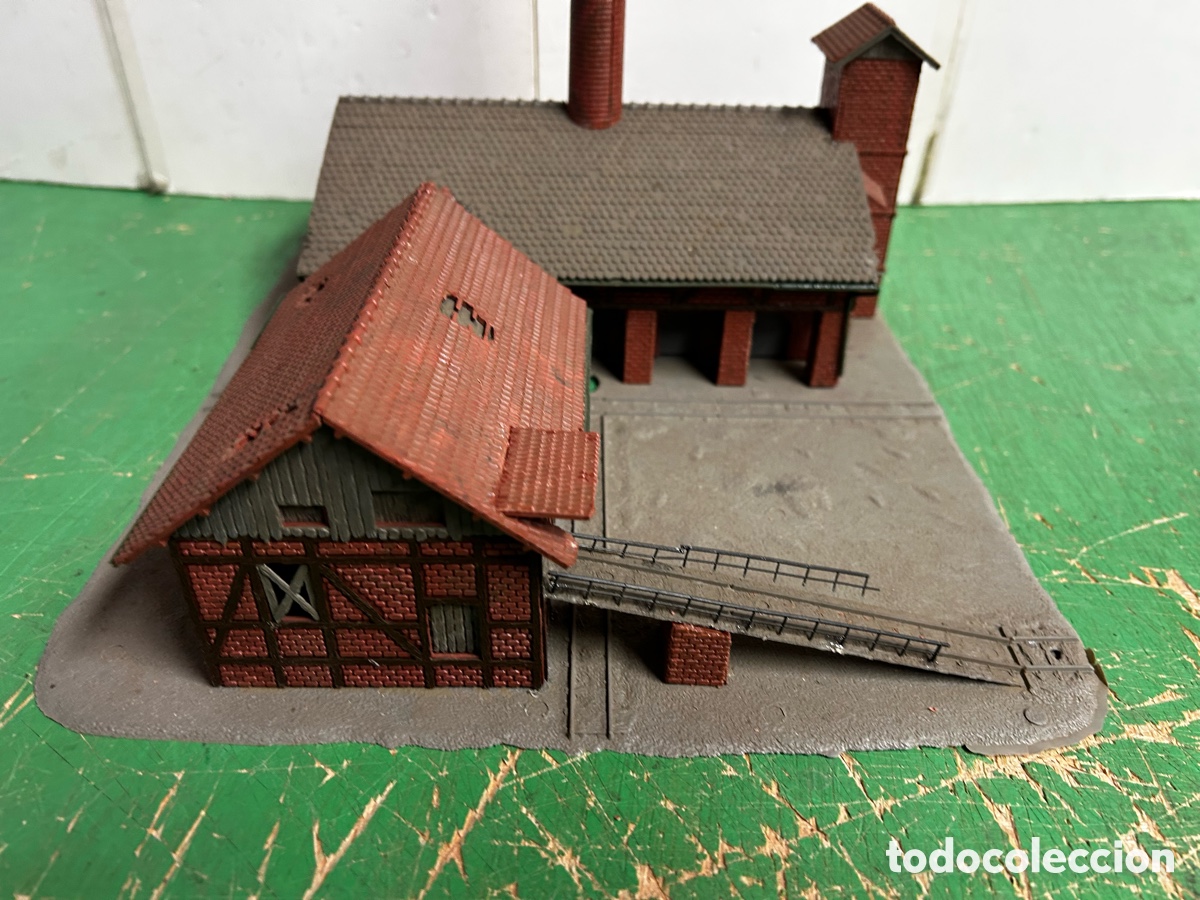 Trenes escala: AHM EDIFICO DE LADRILLOS ABANDONADOS ESCALA HO - Foto 4