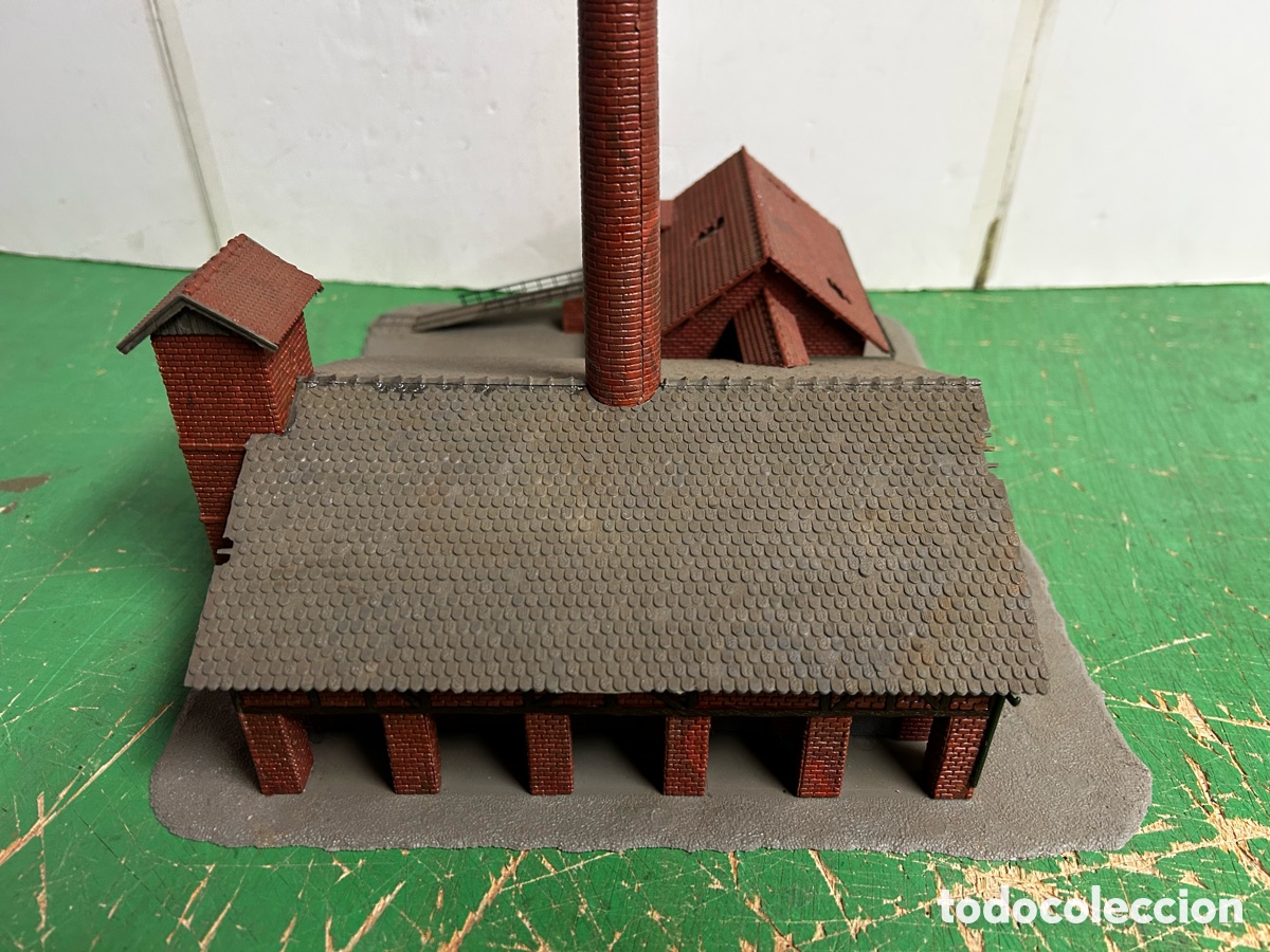 Trenes escala: AHM EDIFICO DE LADRILLOS ABANDONADOS ESCALA HO - Foto 7