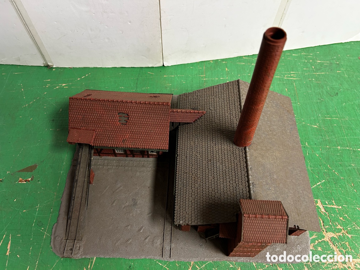 Trenes escala: AHM EDIFICO DE LADRILLOS ABANDONADOS ESCALA HO - Foto 9