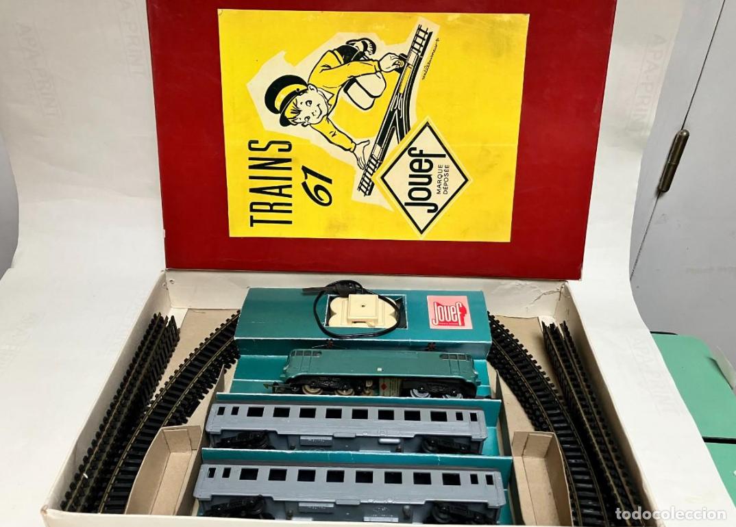 Trenes escala: Antigua caja de tren Jouef escala H0