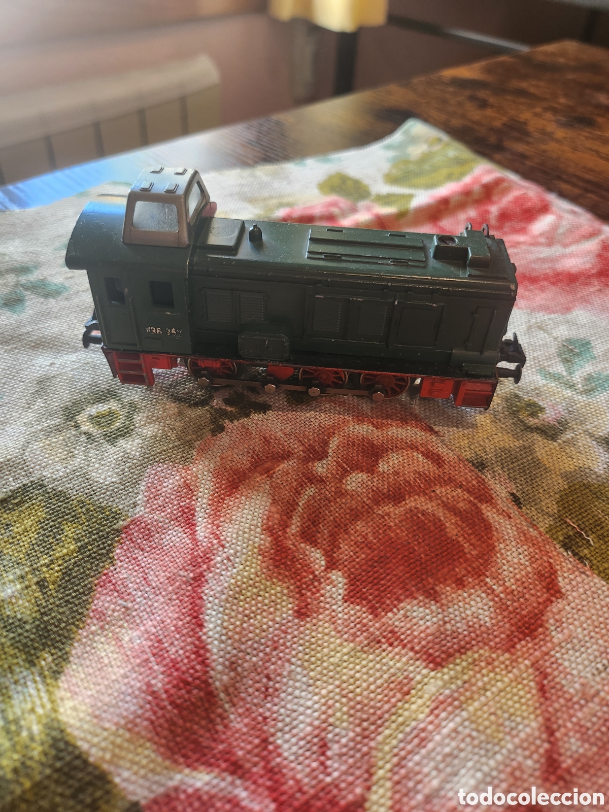 Trenes escala: Antigua locomotora di&eacute;sel Baureihe V36