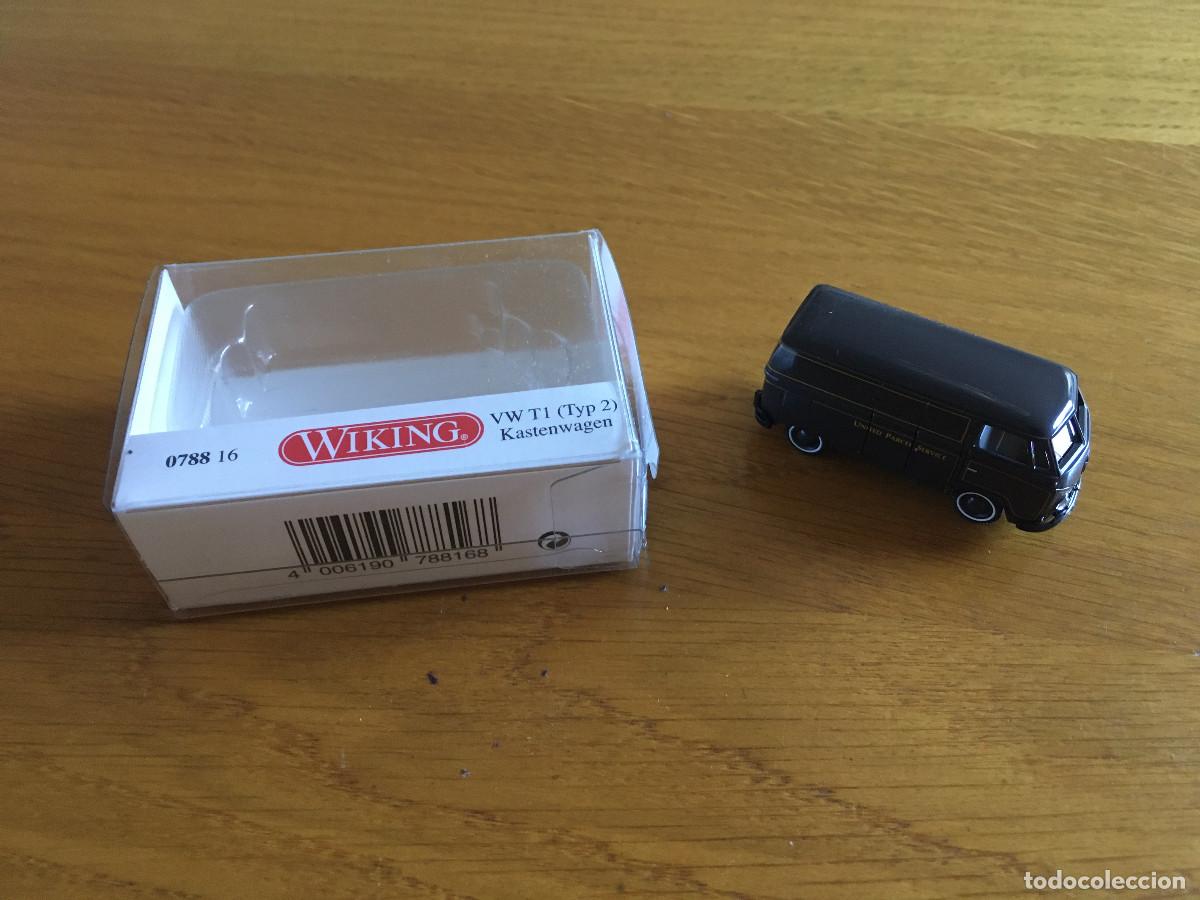 Trenes escala: Furgoneta Wiking HO 1/87 Volkswagen de UPS.