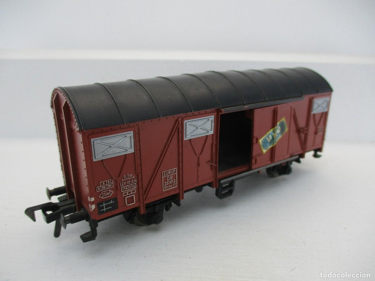 Trenes escala: VAGON MERCANCIA ESCALA HO REF HK - Foto 2