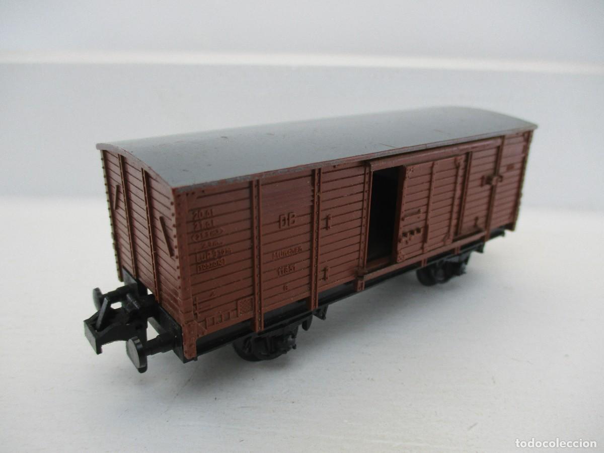 Trenes escala: VAGON MERCANCIA ESCALA HO REF HL - Foto 2