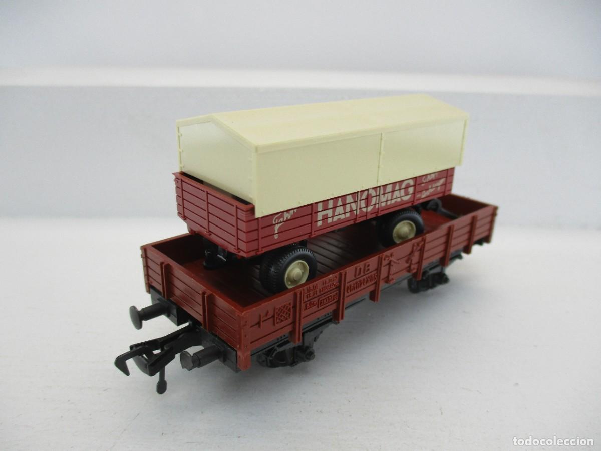 Trenes escala: VAGON MERCANCIA ESCALA HO REF HL - Foto 1